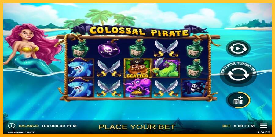 Colossal Pirate gaming machine for money, picture 1