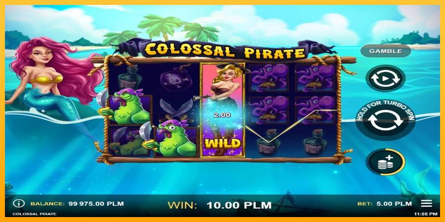 Colossal Pirate gaming machine for money, picture 3