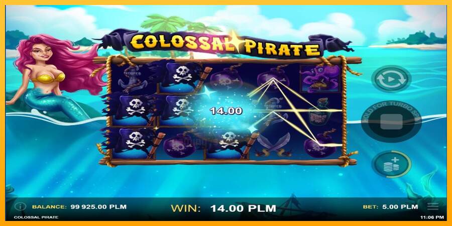 Colossal Pirate gaming machine for money, picture 4