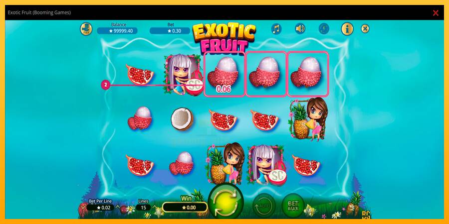 Exotic Fruit gaming machine for money, picture 2