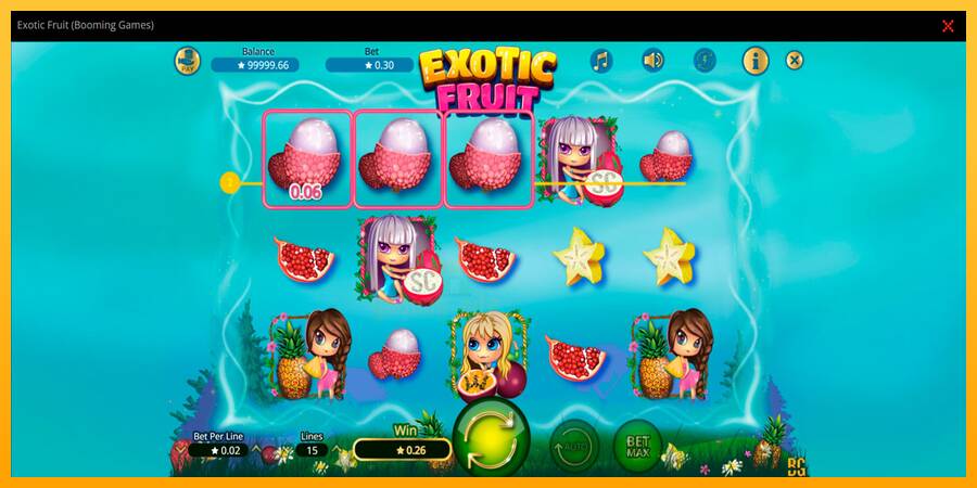 Exotic Fruit gaming machine for money, picture 4