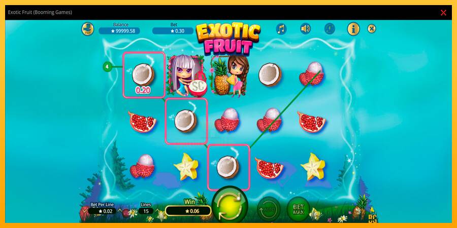 Exotic Fruit gaming machine for money, picture 5