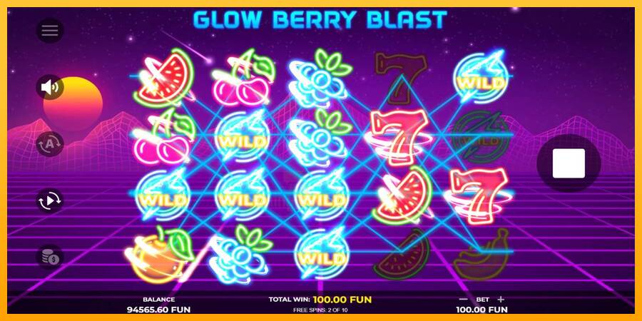 Glow Berry Blast gaming machine for money, picture 4