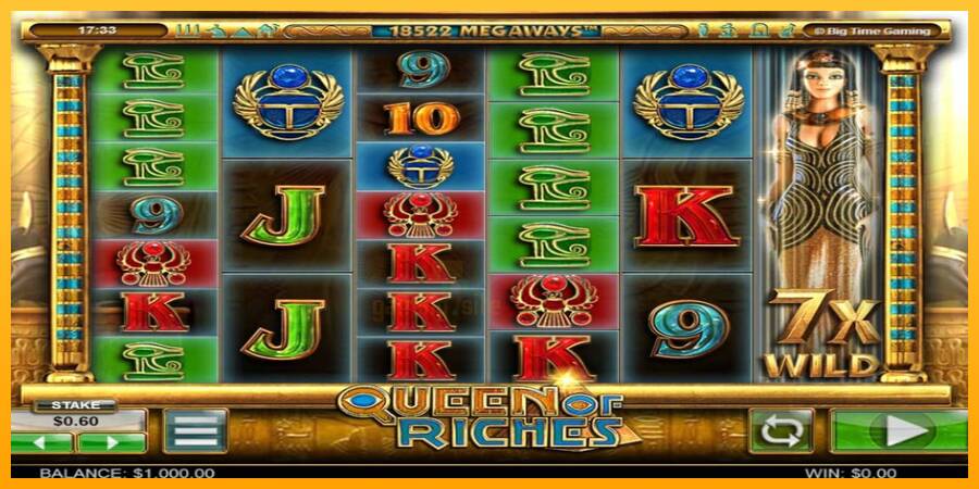 Queen of Riches gaming machine for money, picture 1