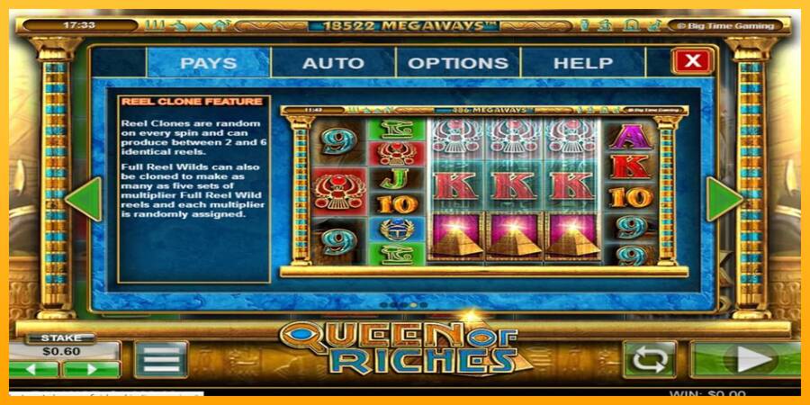 Queen of Riches gaming machine for money, picture 3