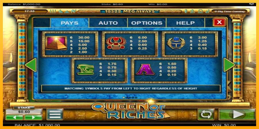 Queen of Riches gaming machine for money, picture 5