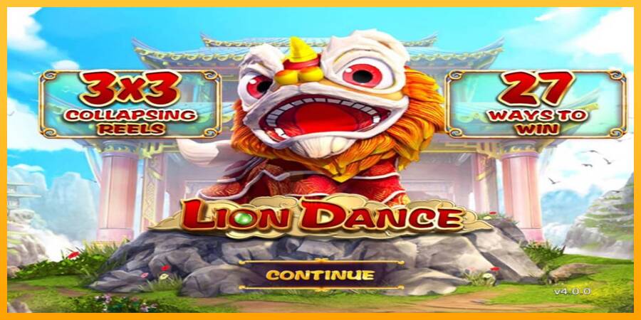 Lion Dance gaming machine for money, picture 1