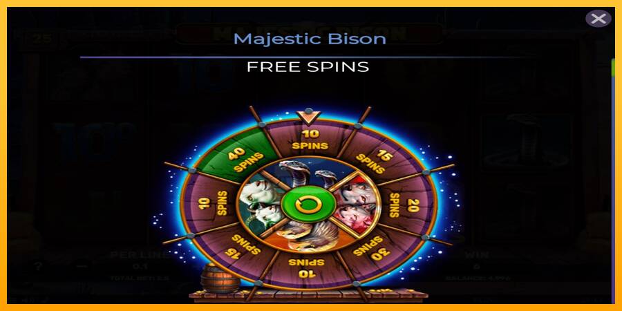 Majestic Bison gaming machine for money, picture 4