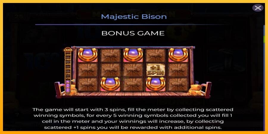 Majestic Bison gaming machine for money, picture 5