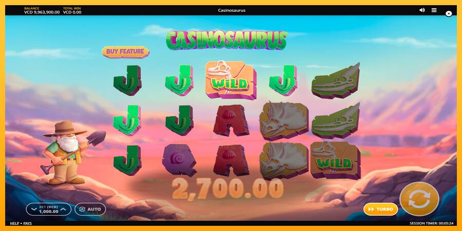 Casinosaurus gaming machine for money, picture 4