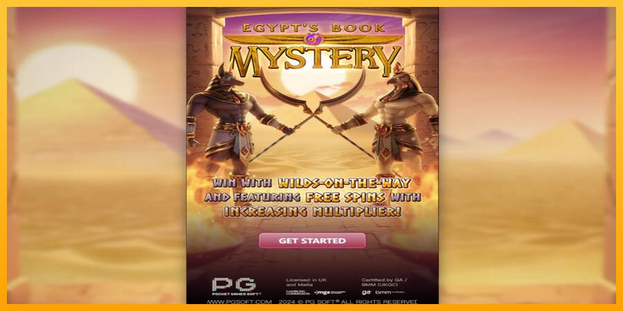 Egypts Book of Mystery gaming machine for money, picture 1