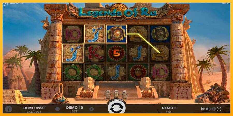 Legends of Ra gaming machine for money, picture 3