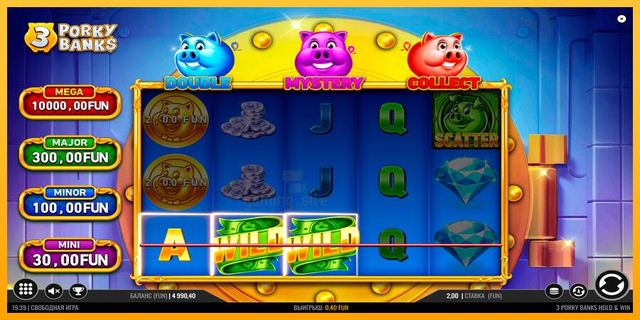 3 Porky Banks gaming machine for money, picture 2