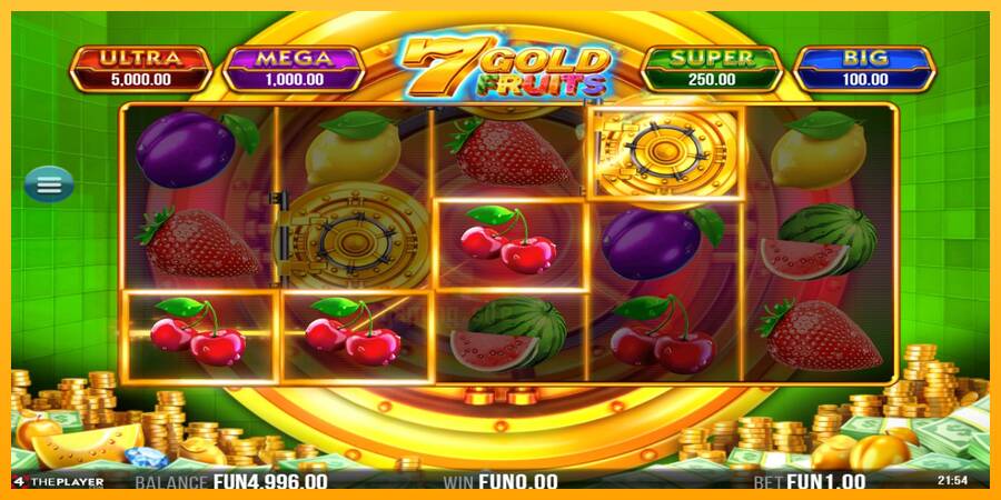 7 Gold Fruits gaming machine for money, picture 3