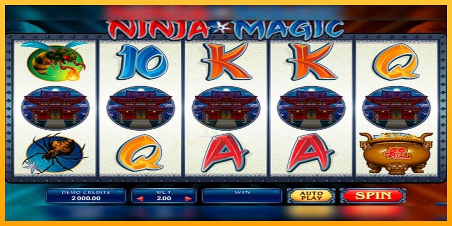 Ninja Magic gaming machine for money, picture 3