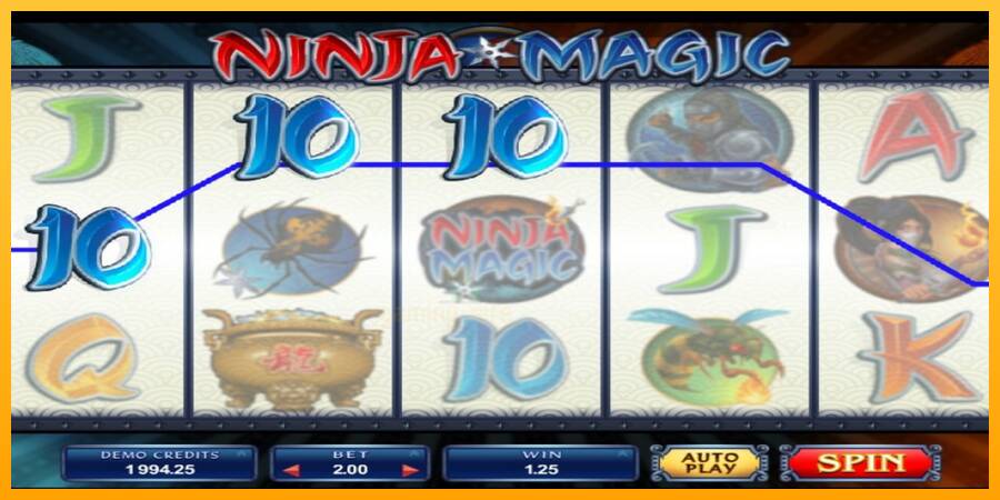 Ninja Magic gaming machine for money, picture 4