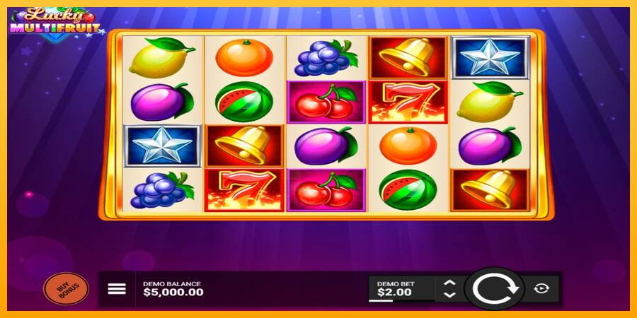 Lucky Multifruit gaming machine for money, picture 1