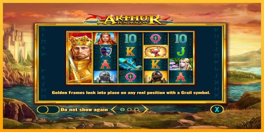 Arthur Pendragon gaming machine for money, picture 1