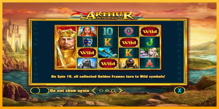 Arthur Pendragon gaming machine for money, picture 2