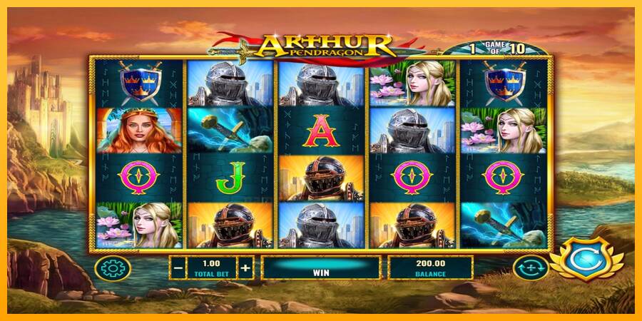 Arthur Pendragon gaming machine for money, picture 4