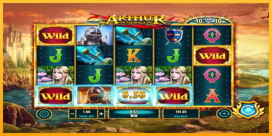 Arthur Pendragon gaming machine for money, picture 5