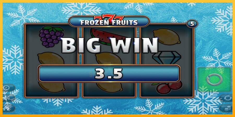 777 Frozen Fruits gaming machine for money, picture 2