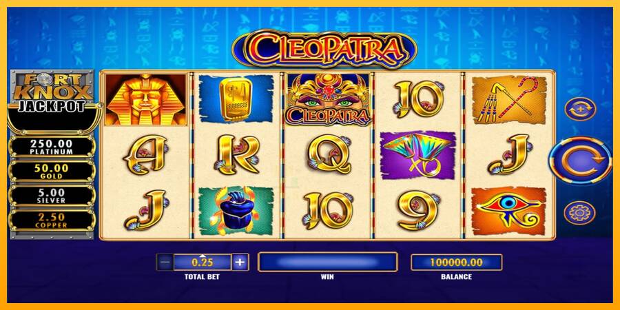 Fort Knox Cleopatra gaming machine for money, picture 1