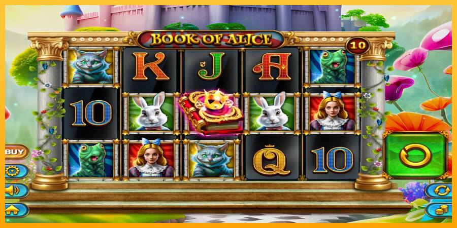 Book of Alice gaming machine for money, picture 1