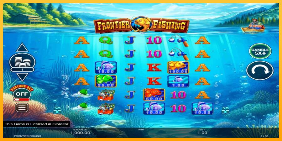 Frontier Fishing gaming machine for money, picture 2