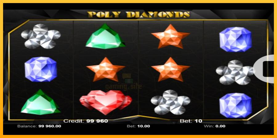 Poly Diamonds gaming machine for money, picture 2