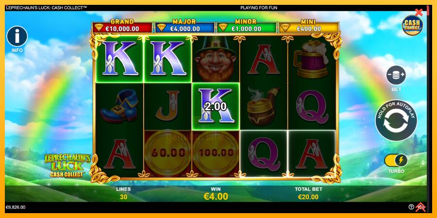 Leprechauns Luck Cash Collect Megaways PowerPlay Jackpot gaming machine for money, picture 4