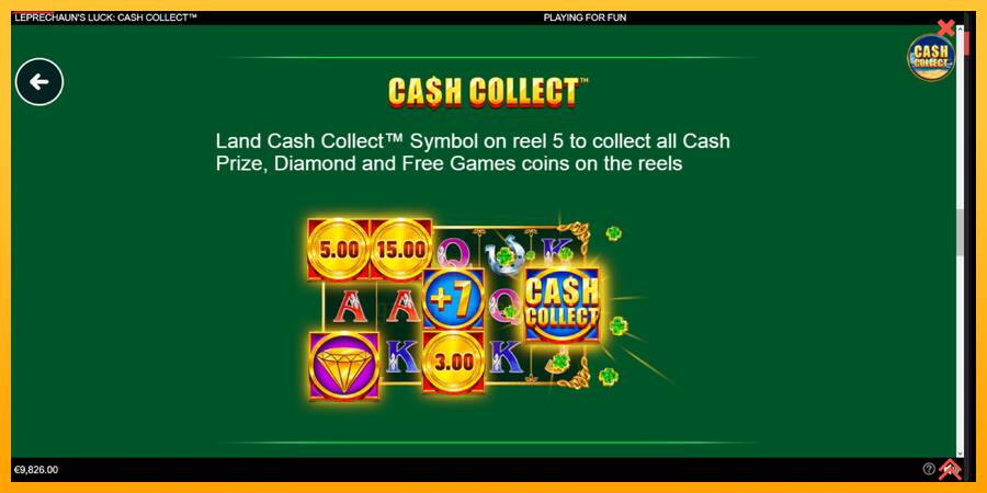 Leprechauns Luck Cash Collect Megaways PowerPlay Jackpot gaming machine for money, picture 6