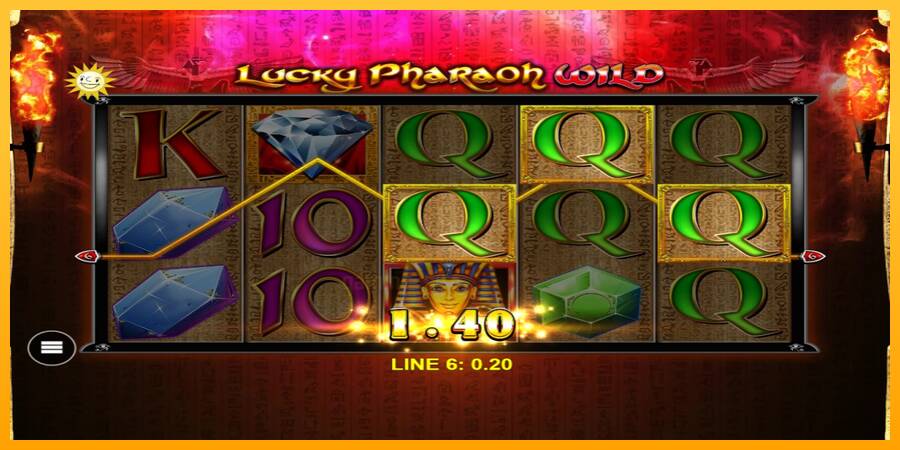 Lucky Pharaoh Wild gaming machine for money, picture 3