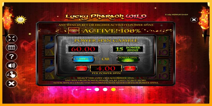 Lucky Pharaoh Wild gaming machine for money, picture 6