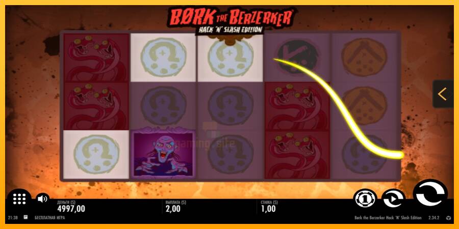 Bork The Berzerker gaming machine for money, picture 2