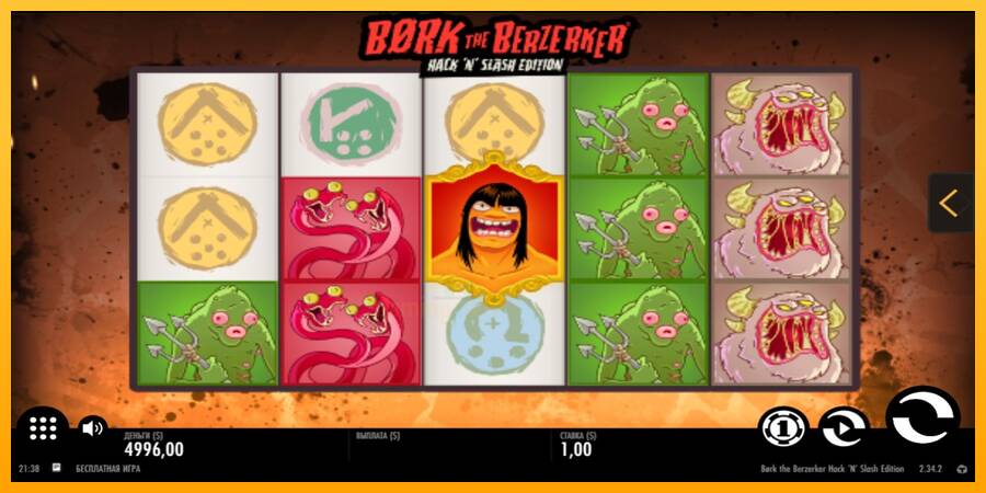 Bork The Berzerker gaming machine for money, picture 3