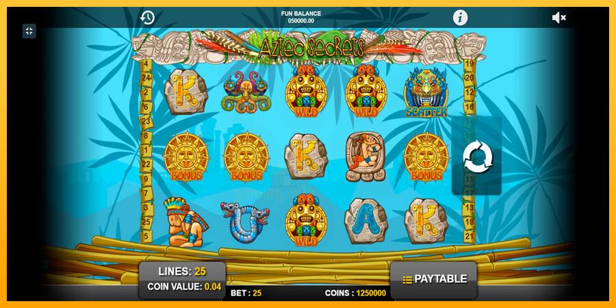 Aztec Secrets gaming machine for money, picture 1