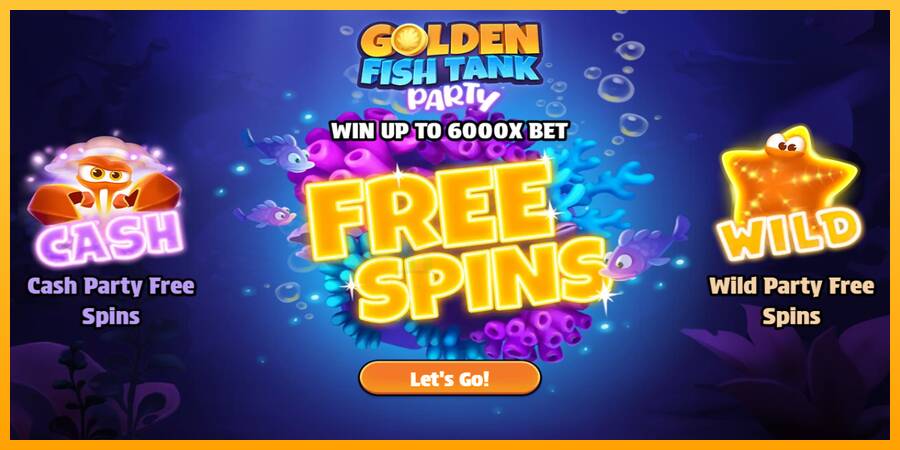 Golden Fish Tank Party gaming machine for money, picture 1