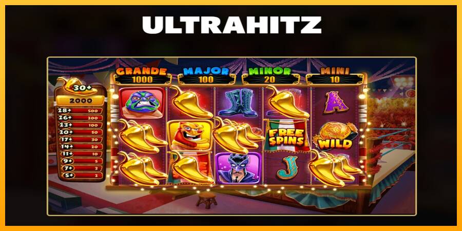 Chilli Champions UltraHitz gaming machine for money, picture 4