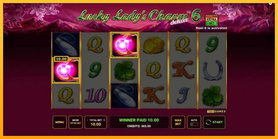 Lucky Ladys Charm Deluxe 6 gaming machine for money, picture 4