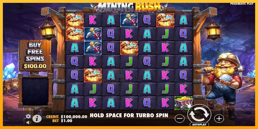 Mining Rush gaming machine for money, picture 2