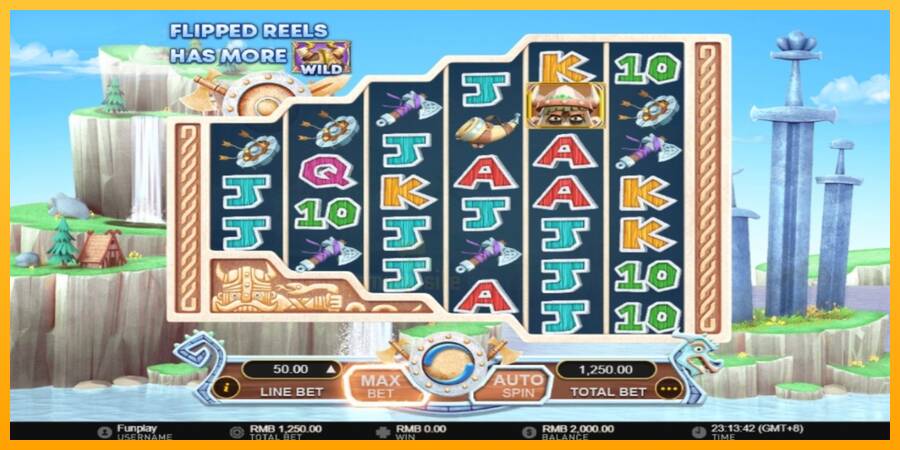 Vikings Mega Reels gaming machine for money, picture 2