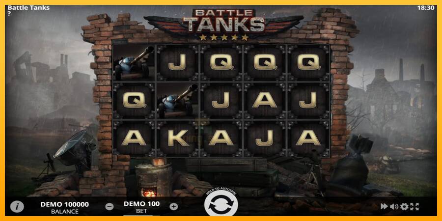 Battle Tanks gaming machine for money, picture 1