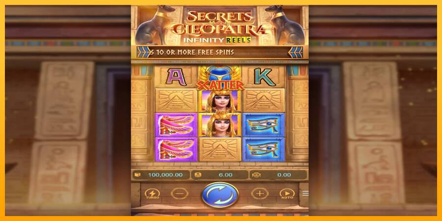 Secrets of Cleopatra gaming machine for money, picture 1