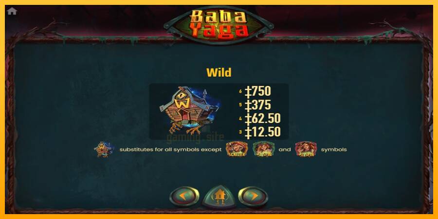 Baba Yaga gaming machine for money, picture 3