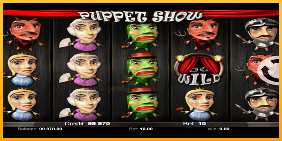 Puppet Show gaming machine for money, picture 2