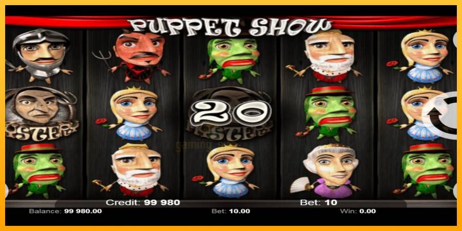 Puppet Show gaming machine for money, picture 4