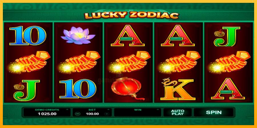 Lucky Zodiac gaming machine for money, picture 1