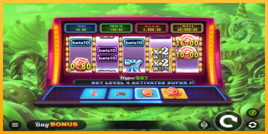 Bets10 Candy 7s Hold and Win gaming machine for money, picture 2