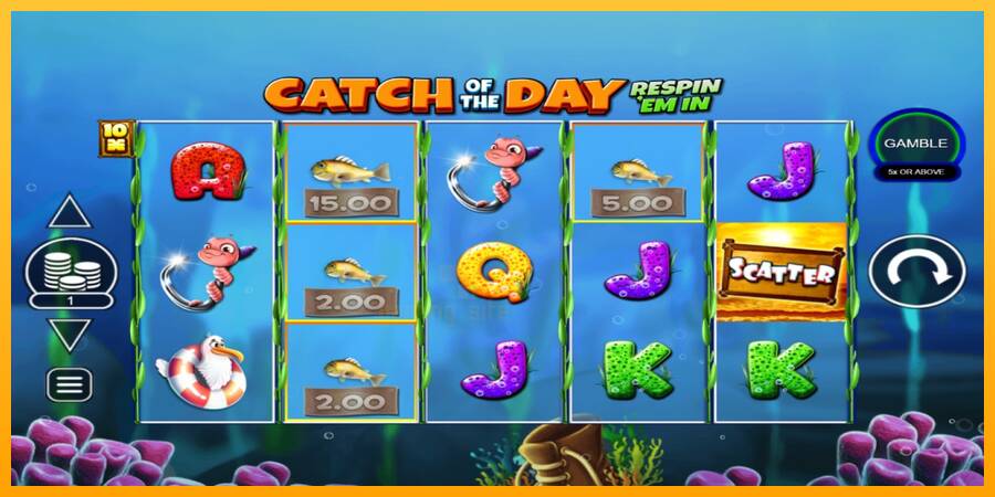 Catch of the Day Respin Em In gaming machine for money, picture 1